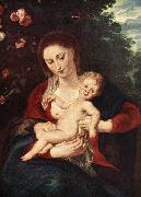 RUBENS, Pieter Pauwel Virgin and Child oil on canvas